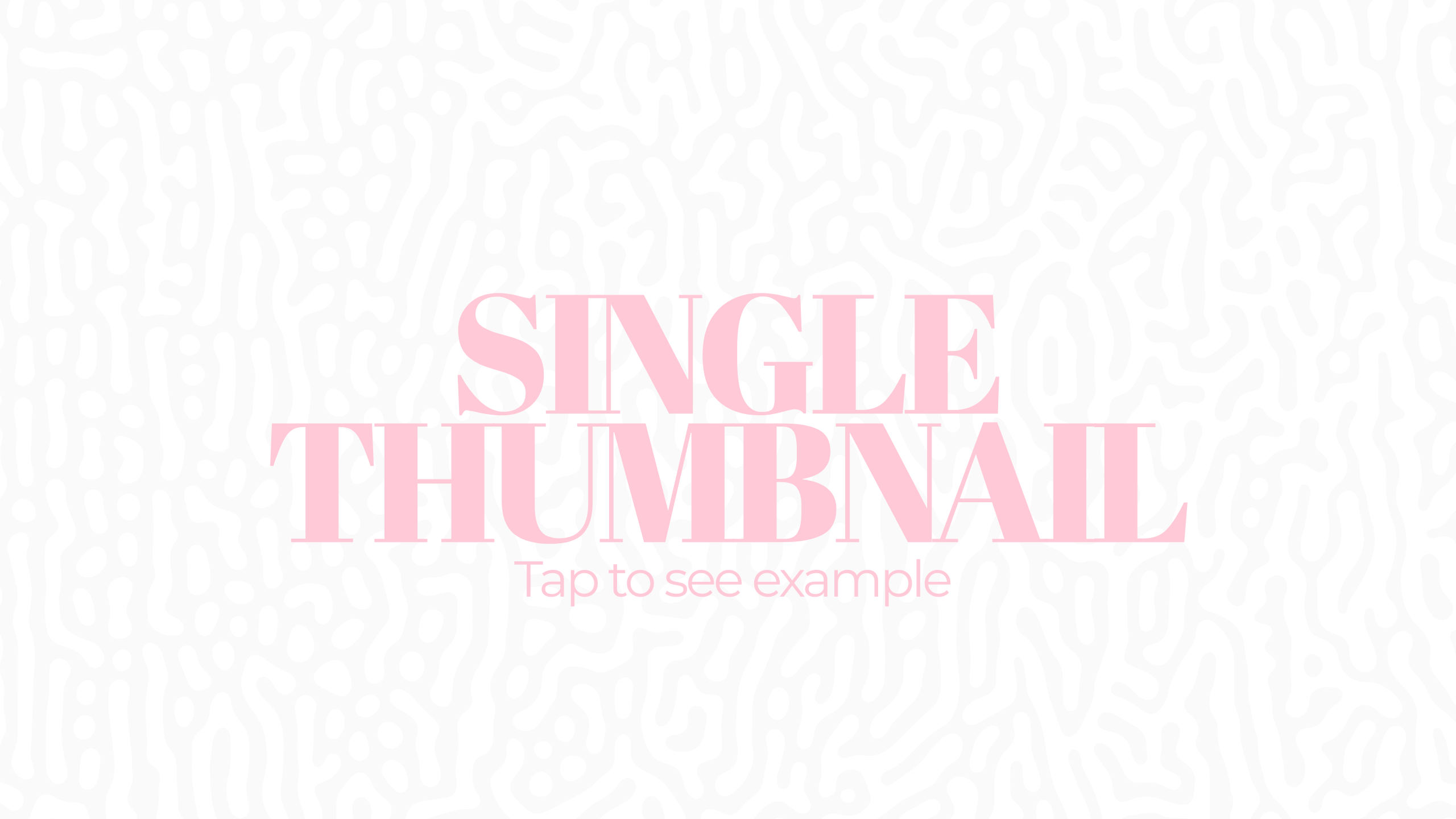 Single Thumbail